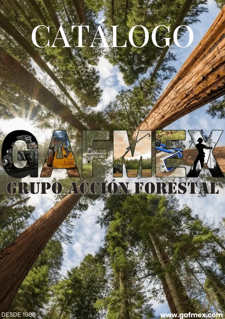 Catálogo oficial de GAFMEX 2025 con una selección de equipos y herramientas forestales para medición, cosecha, incendios y conservación ambiental. Encuentra tecnología de vanguardia para la gestión forestal eficiente y sostenible.