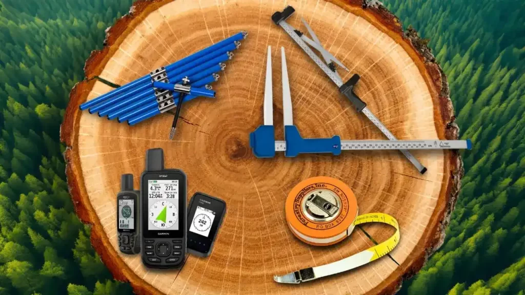 nstrumentos de medición de precisión para gestión y monitoreo de bosques.